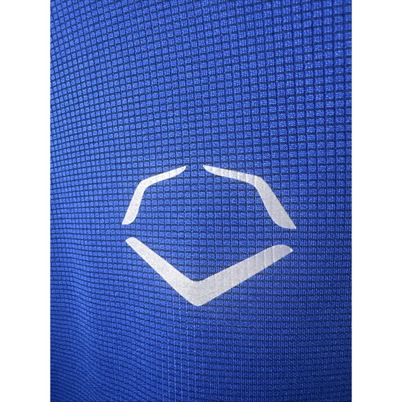 EvoShield Heater Pullover Fleece XL Blue Warm Up Batting Cage Baseball Mens - Picture 2 of 5